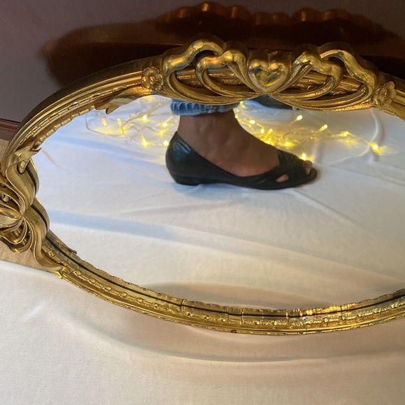 Andrew Gellar genuine leather black open toed shoes with a small wedge - Picture 6 of 7